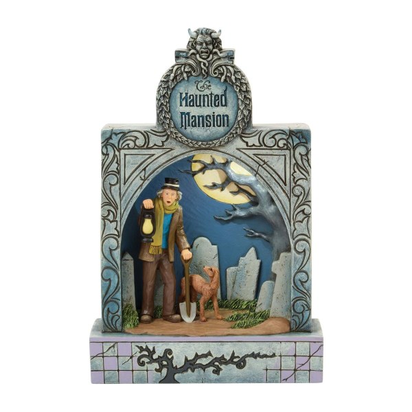 DIORAMA LED DU HAUNTED MANSION - DISNEY TRADITIONS