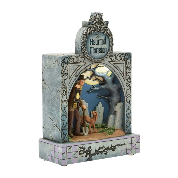 DIORAMA LED DU HAUNTED MANSION - DISNEY TRADITIONS