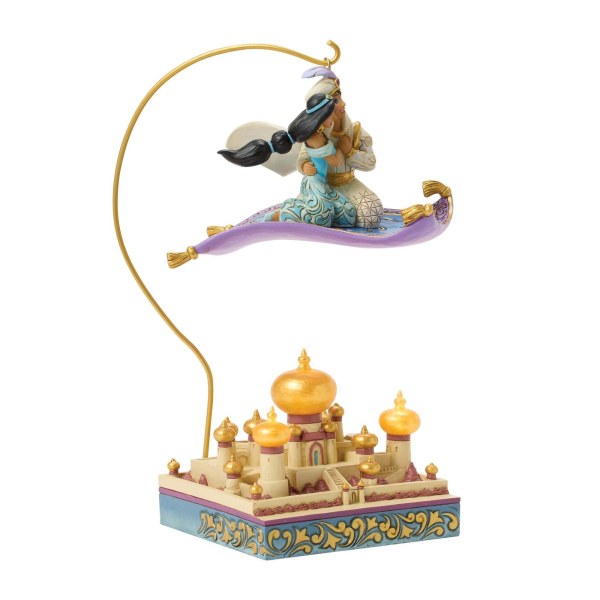 ALADDIN ET JASMINE SURVOLANT AGRABAH - DISNEY TRADITIONS