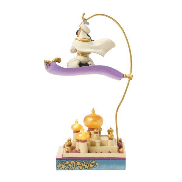 ALADDIN ET JASMINE SURVOLANT AGRABAH - DISNEY TRADITIONS