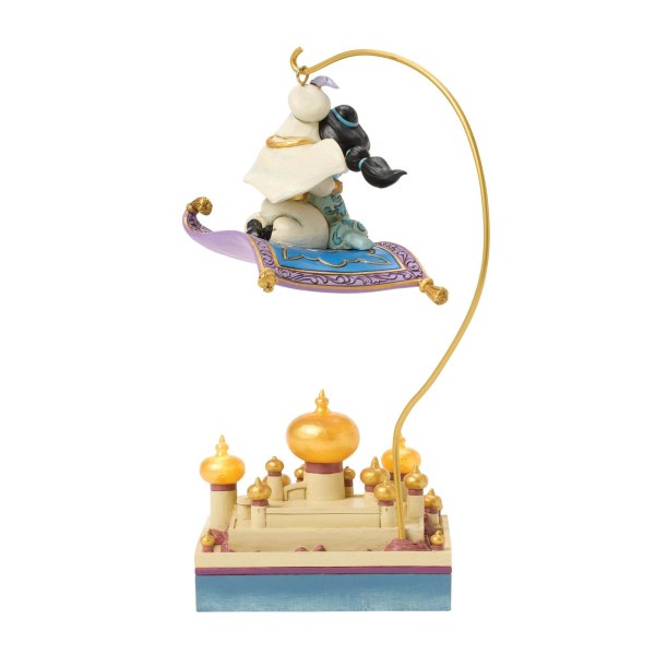 ALADDIN ET JASMINE SURVOLANT AGRABAH - DISNEY TRADITIONS