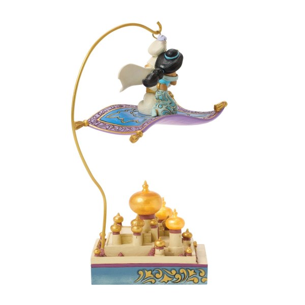 ALADDIN ET JASMINE SURVOLANT AGRABAH - DISNEY TRADITIONS