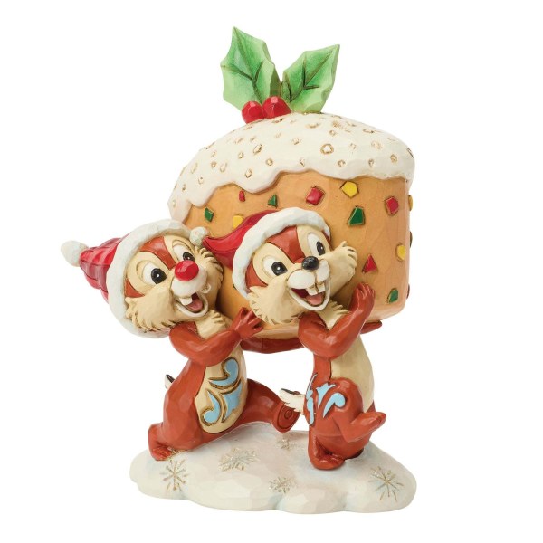 TIC ET TAC PORTANT UN GÂTEAU - DISNEY TRADITIONS