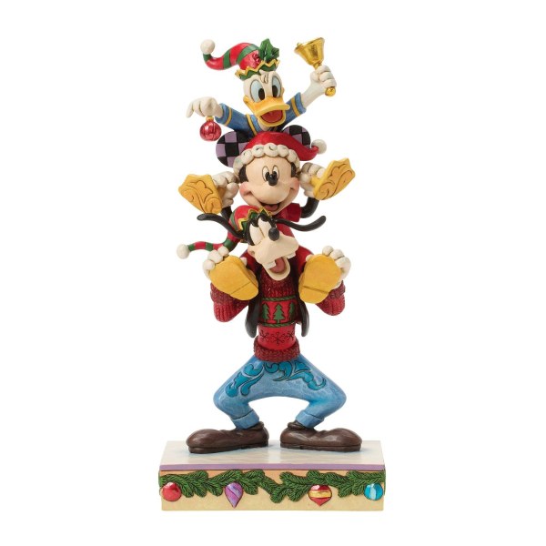 MICKEY, DONALD ET DINGO EMPILÉS - DISNEY TRADITIONS