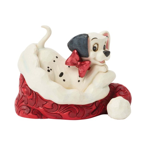 MINI 101 DALMATIENS AVEC BONNET DE PÈRE NOËL - DISNEY TRADITIONS