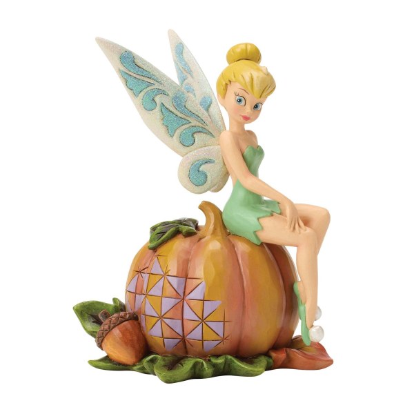 FÉE CLOCHETTE SUR LA CITROUILLE - DISNEY TRADITIONS