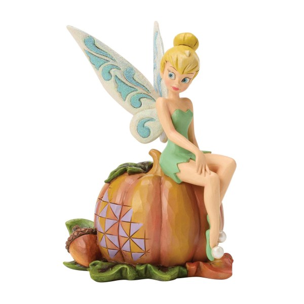 FÉE CLOCHETTE SUR LA CITROUILLE - DISNEY TRADITIONS