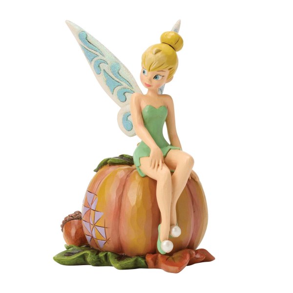 FÉE CLOCHETTE SUR LA CITROUILLE - DISNEY TRADITIONS