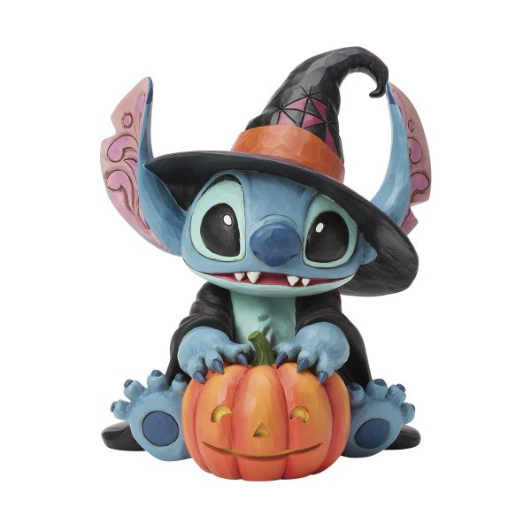 STITCH EN SORCIÈRE AVEC UNE CITROUILLE - DISNEY TRADITIONS