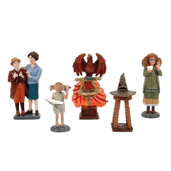 ENSEMBLE DE 5 MINI-FIGURINES DE PERSONNAGES EMBLÉMATIQUES - HARRY POTTER