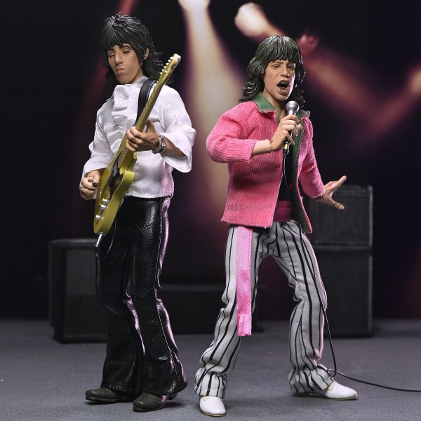 THE ROLLING STONES - 8” CLOTHED ACTION FIGURE – MICK JAGGER (1975) FIGURE