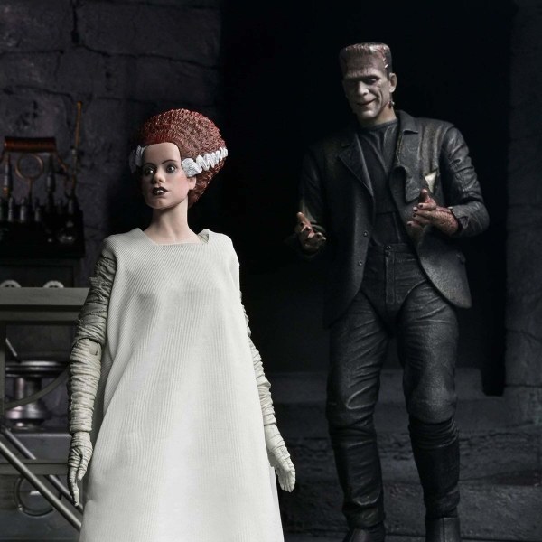 Figurine articulée de 18 cm - La Fiancée de Frankenstein (lot de 2)