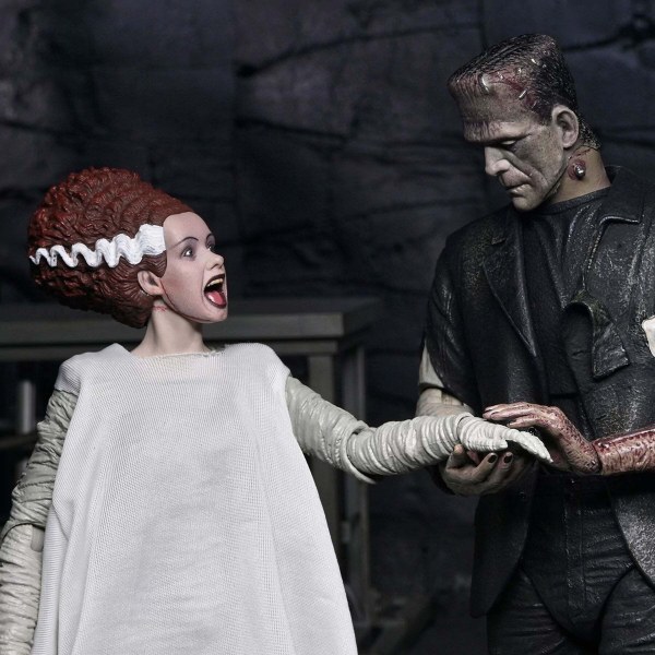 Figurine articulée de 18 cm - La Fiancée de Frankenstein (lot de 2)