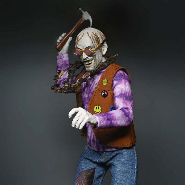 MASSACRE À LA TRONÇONNEUSE 2 - FIGURINE HABILLÉE DE 20 CM - CHOP TOP