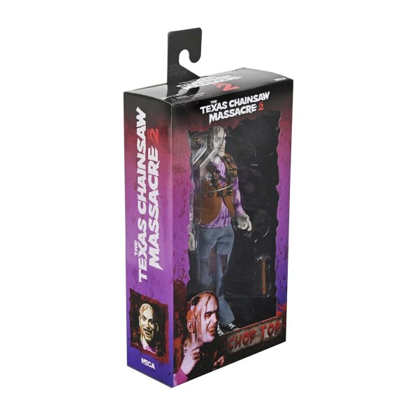 MASSACRE À LA TRONÇONNEUSE 2 - FIGURINE HABILLÉE DE 20 CM - CHOP TOP