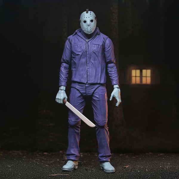VENDREDI 13 - FIGURINE À L'ÉCHELLE 7" - JASON (APPARENCE DU JEU VIDÉO CLASSIQUE)