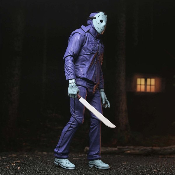 VENDREDI 13 - FIGURINE À L'ÉCHELLE 7" - JASON (APPARENCE DU JEU VIDÉO CLASSIQUE)