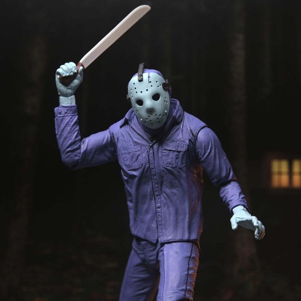 VENDREDI 13 - FIGURINE À L'ÉCHELLE 7" - JASON (APPARENCE DU JEU VIDÉO CLASSIQUE)