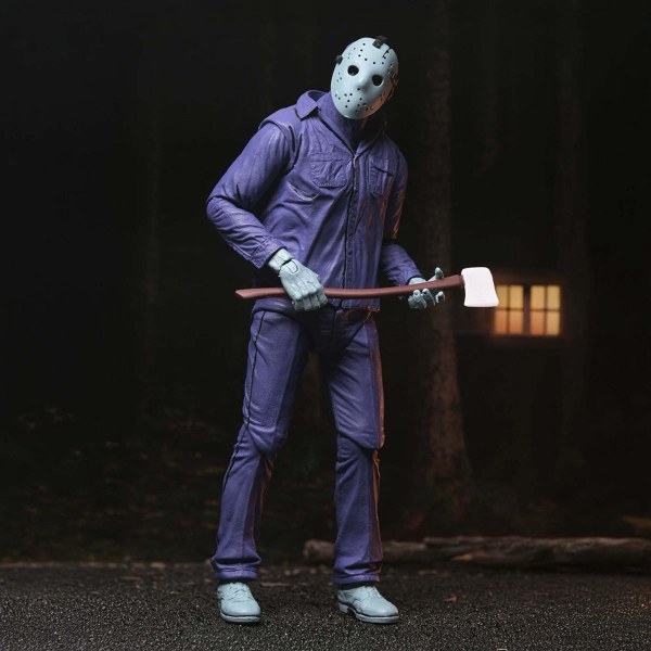 VENDREDI 13 - FIGURINE À L'ÉCHELLE 7" - JASON (APPARENCE DU JEU VIDÉO CLASSIQUE)