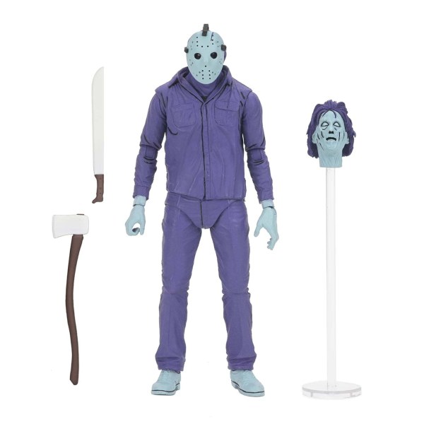 VENDREDI 13 - FIGURINE À L'ÉCHELLE 7" - JASON (APPARENCE DU JEU VIDÉO CLASSIQUE)