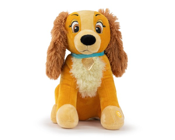 Peluche avec son 30 cm Lady - Disney La Belle et le Clochard
