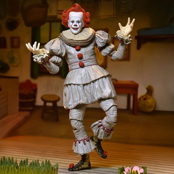 BIENVENUE À DERRY - FIGURINE ARTICULÉE DE 18 CM - BOB GRAY ULTIME DANS LE RÔLE DE PENNYWISE