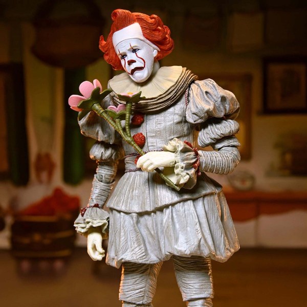 BIENVENUE À DERRY - FIGURINE ARTICULÉE DE 18 CM - BOB GRAY ULTIME DANS LE RÔLE DE PENNYWISE
