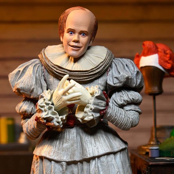 BIENVENUE À DERRY - FIGURINE ARTICULÉE DE 18 CM - BOB GRAY ULTIME DANS LE RÔLE DE PENNYWISE