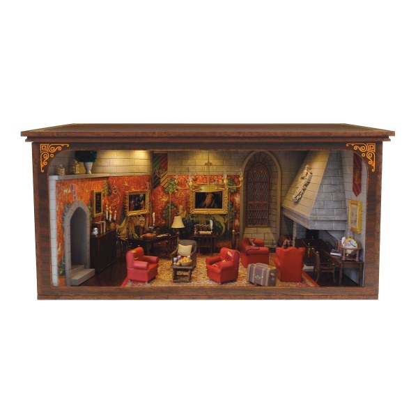 SALLE COMMUNE DE GRYFFONDOR AVEC VUE - HARRY POTTER