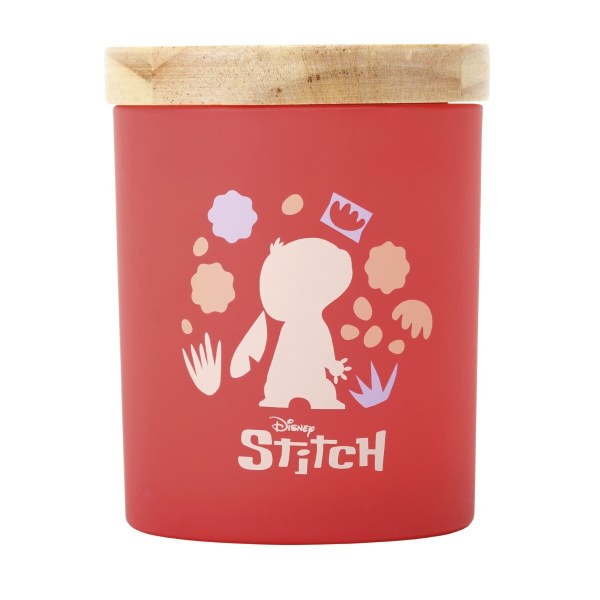 Bougie en bois Stitch litchi et frangipanier - Disney Lilo & Stitch