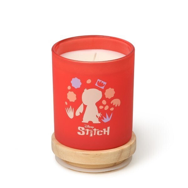 Bougie en bois Stitch litchi et frangipanier - Disney Lilo & Stitch