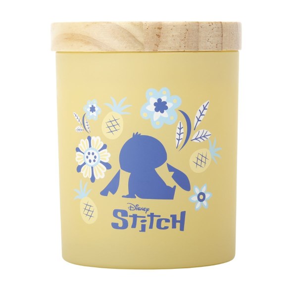 Bougie en bois Stitch ananas et fleur de cocotier - Disney Lilo & Stitch