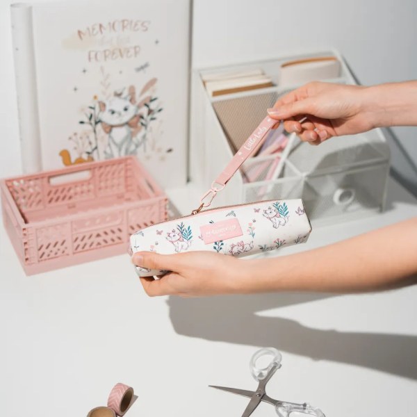 TROUSSE avec stylo et crayon « Bonjour MARIE » - Disney LES ARISTOCHATS