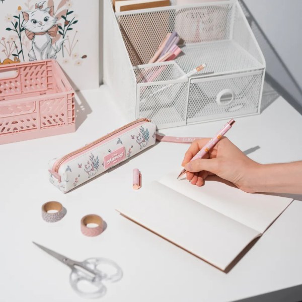 TROUSSE avec stylo et crayon « Bonjour MARIE » - Disney LES ARISTOCHATS