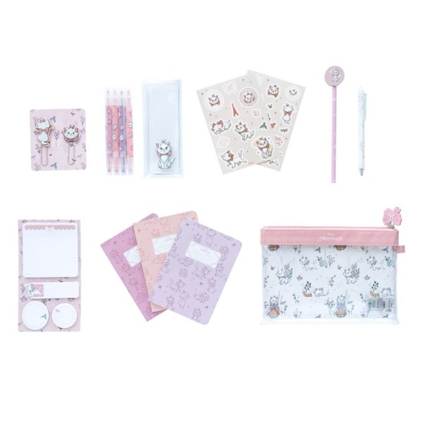 Ensemble de papeterie Bonjour MARIE - Disney LES ARISTOCHATS