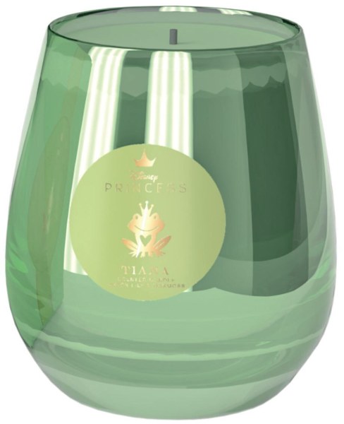Bougie en verre Disney Tiana et mousse de chêne