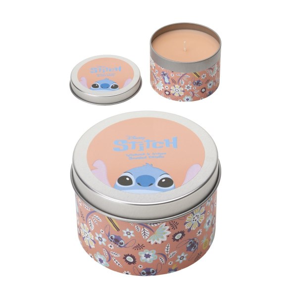Bougie métallique Disney Stitch hibiscus et litchi - Disney Lilo & Stitch