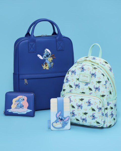 PORTE-CARTES MINIMAL D'ÉTÉ STITCH - DISNEY LOUNGEFLY LILO & STITCH