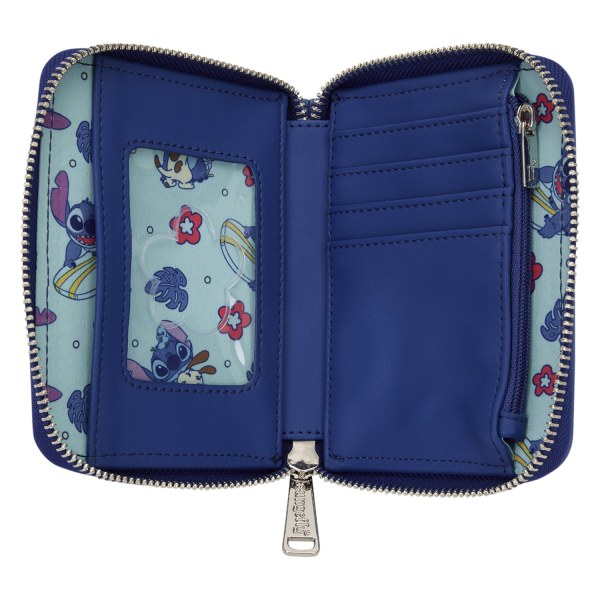 PORTEFEUILLE MINIMALISTE STITCH AVEC UN OISEAU - DISNEY LOUNGEFLY LILO & STITCH