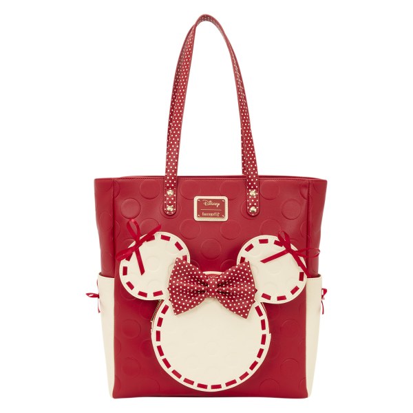 SAC TOTE MINNIE À POIS - DISNEY LOUNGEFLY