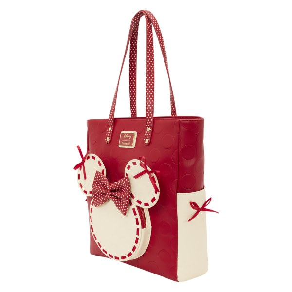 SAC TOTE MINNIE À POIS - DISNEY LOUNGEFLY