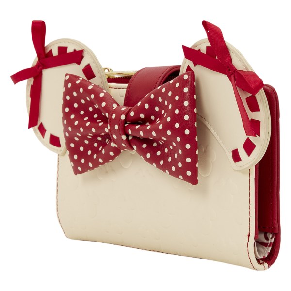 PORTEFEUILLE A POIS MINNIE - DISNEY LOUNGEFLY