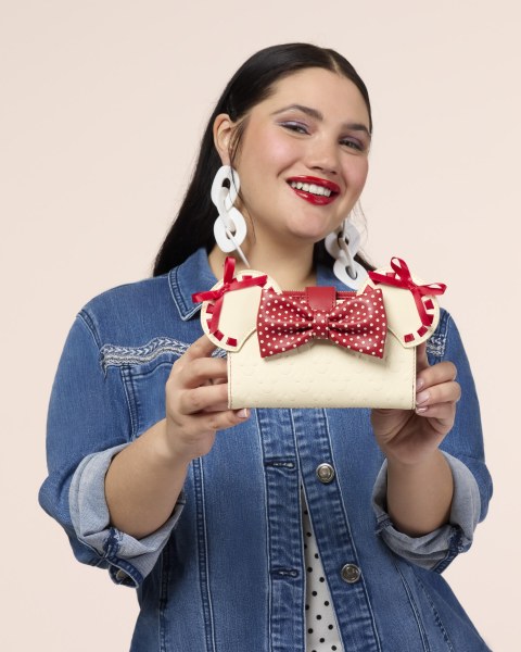 PORTEFEUILLE A POIS MINNIE - DISNEY LOUNGEFLY