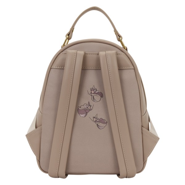MINI SAC À DOS AURORE ET MALÉFIQUE ROUET TOURNANT - DISNEY LOUNGEFLY LA BELLE AU BOIS DORMANT