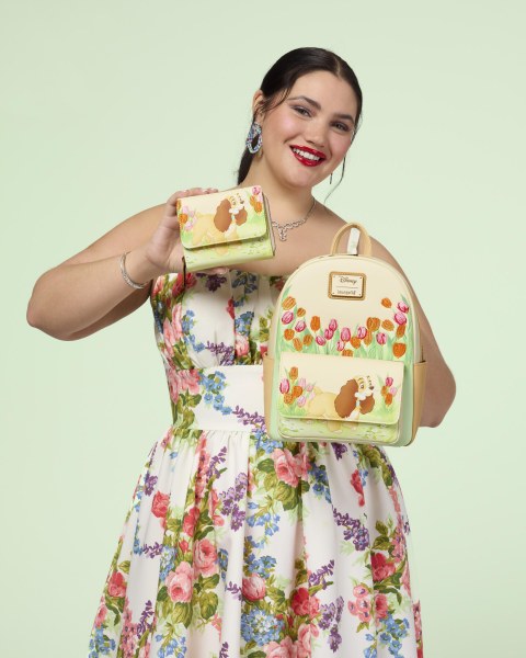 MINI SAC À DOS LADY TULIPE PASTEL - DISNEY LOUNGEFLY LA BELLE ET LE CLOCHARD