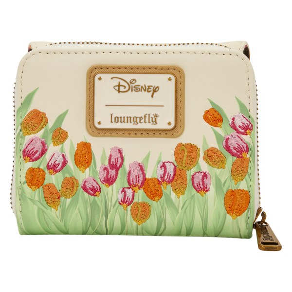 PORTEFEUILLE LADY TULIPE PASTEL - DISNEY LOUNGEFLY LA BELLE ET LE CLOCHARD