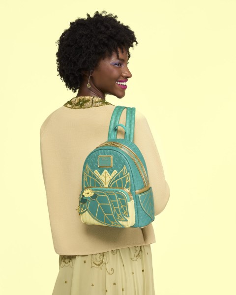 MINI SAC À DOS COSPLAY TIANA - DISNEY LOUNGEFLY LA PRINCESSE ET LA GRENOUILLE
