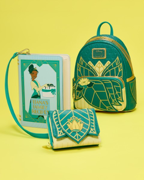 PORTEFEUILLE TIANA - DISNEY LOUNGEFLY LA PRINCESSE ET LA GRENOUILLE