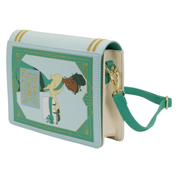 SAC A BANDOULIÈRE TIANA LIVRE DE RECETTES - DISNEY LOUNGEFLY LA PRINCESSE ET LA GRENOUILLE
