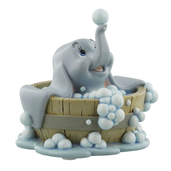 Figurine Disney Dumbo dans le bain, 10 cm